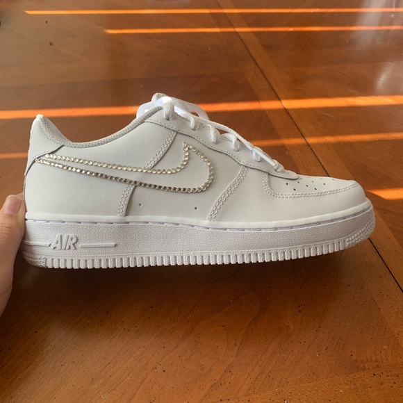 Custom Crystal Diamonds Bling Nike Air Force 1 - Picture 2 of 3
